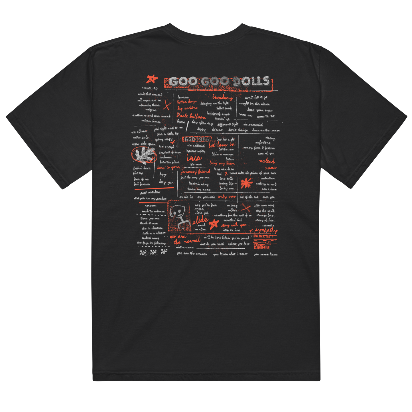 Song Titles T-Shirt