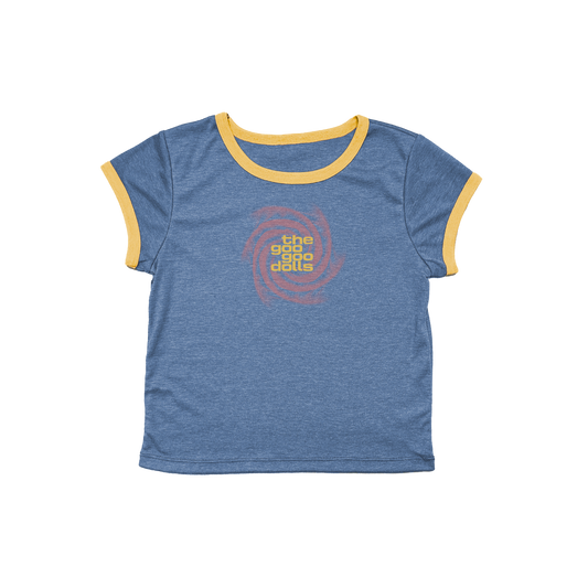 Swirl Ladies Crop Top
