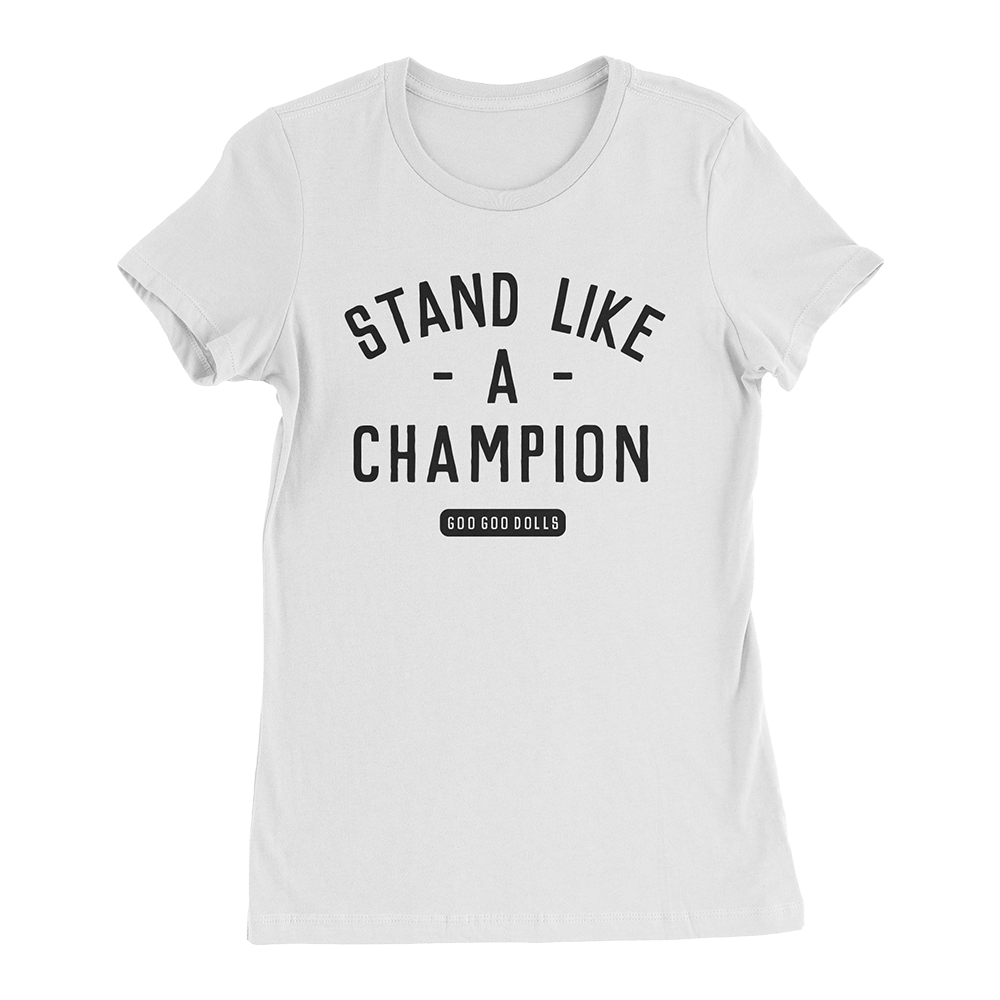 Stand Like A Champion T-Shirt (White)