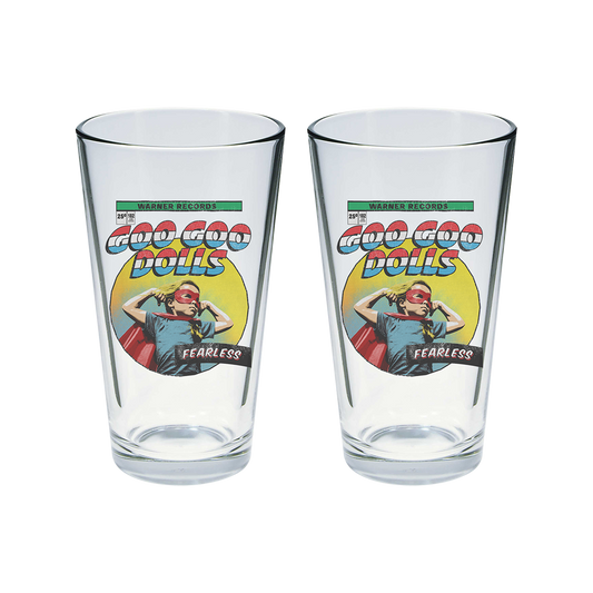 Fearless Pint Glasses Set