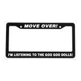 Move Over! License Plate Frame