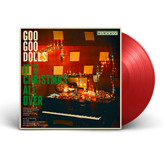 It's Christmas All Over Red Vinyl It's Christmas All Over Red Vinyl