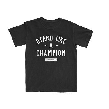 Stand Like A Champion T-Shirt (Black)