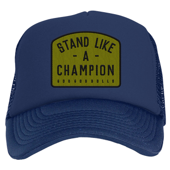 Stand Like A Champion Blue Hat