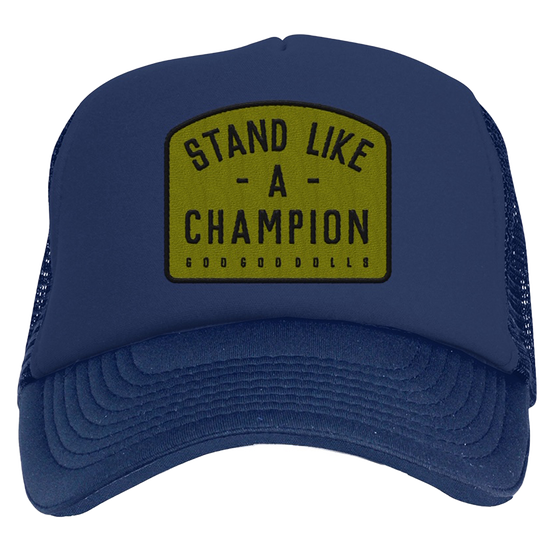Stand Like A Champion Blue Hat